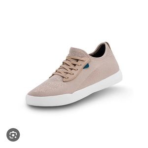 Vessi Womens Weekend Waterproof Casual Walking Sneakers US 8 Latte Beige